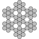 6x7-IWRC (ГОСТ 3066-80, DIN 3055 SE, EN 12385-4)