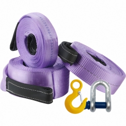 Буксирувальний ремінь - БР (скоба-гак), 5т, 4м