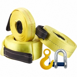 Буксирувальний ремінь - БР (скоба-гак), 15т, 4м