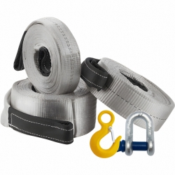 Буксирувальний ремінь - БР (скоба-гак), 20т, 4м