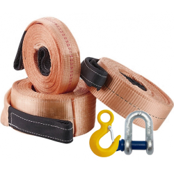 Буксирувальний ремінь - БР (скоба-гак), 35т, 4м