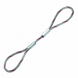 Строп канатний двопетльовий - СКП (втулка), 1.25т, 1м